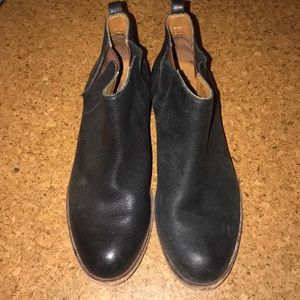 Black Booties, Size 8